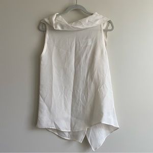 Max Mara Silk Cowl Neck Top Size 12